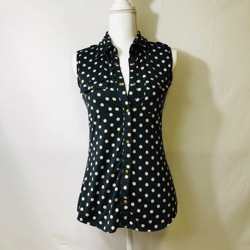 BCBG MAXAZRIA button up blouse